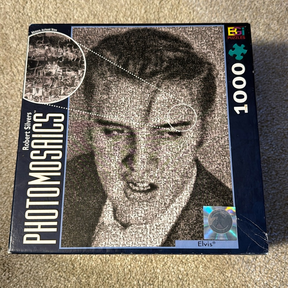PHOTOMOSAICS Elvis Presley Puzzle. NWT